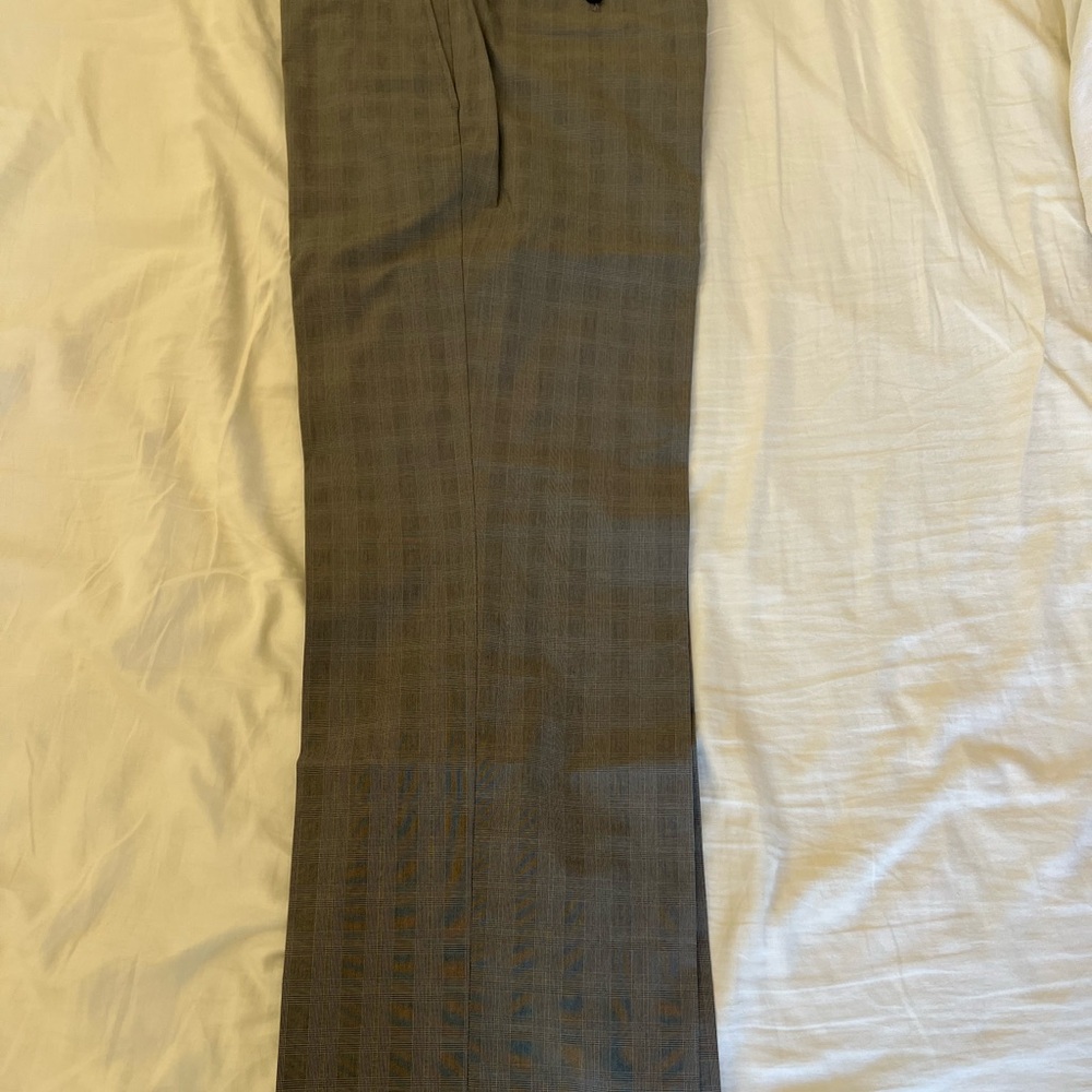 Banana Republic Classic Fit Plaid Trousers